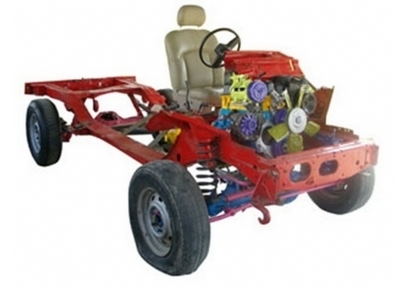 總成實(shí)物解剖模型(四輪驅(qū)動(dòng))